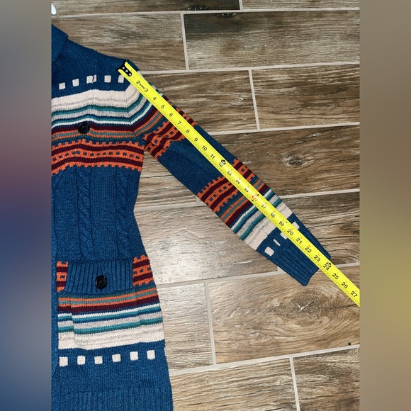 Pendleton Women's Lodge Stripe Cardigan Sweater - Picture 7 of 7